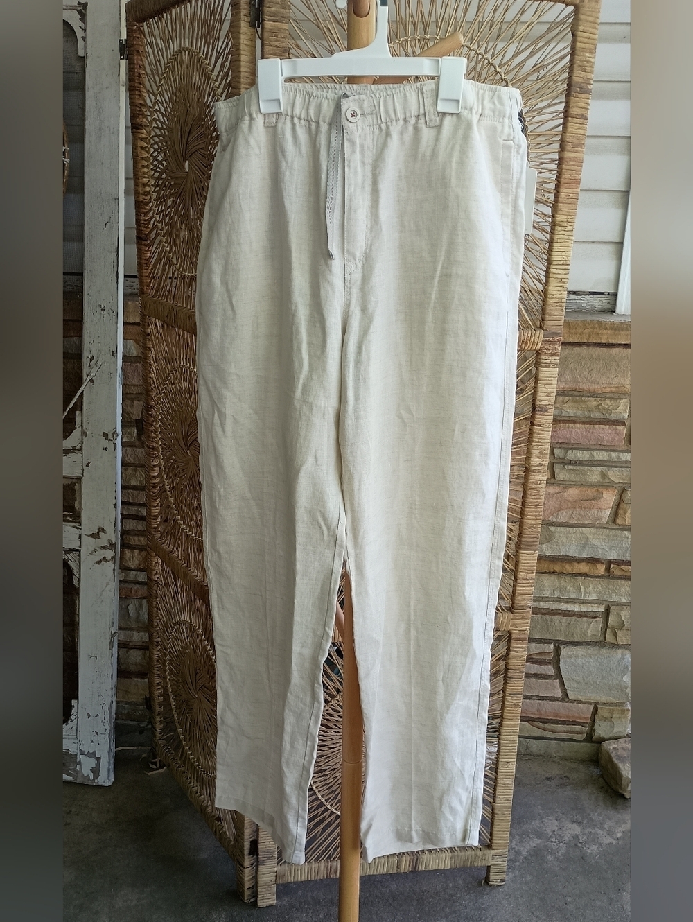 Tommy Bahama Women's Relaxed 100% Linen Pants_Large